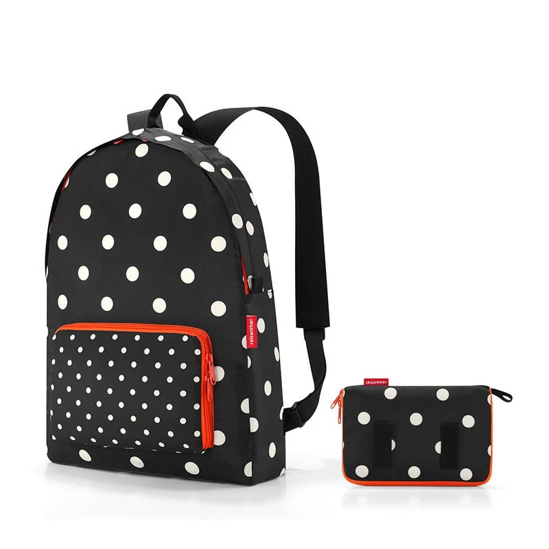 Reisenthel Sac à Dos Pliant Mini Maxi Rucksack 45 Cm Mixed Dots 3 Reisenthel Sac à Dos Pliant Mini Maxi Rucksack 45 Cm Mixed Dots