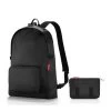 Reisenthel Sac à Dos Pliant Mini Maxi Rucksack 45 Cm Black -Delsey Paris Magasin sac a dos pliant rucksack 14 litres noir