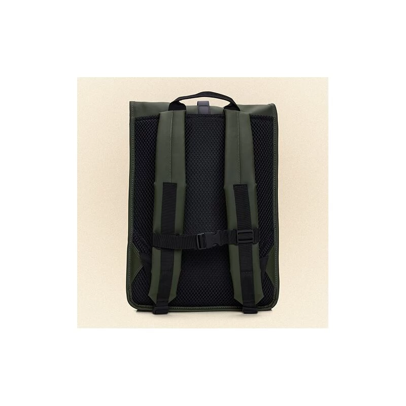 Rains Sac à Dos Rolltop Rucksack 48 Cm Green 5 Rains Sac à Dos Rolltop Rucksack 48 Cm Green – Image 3