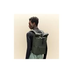 Rains Sac à Dos Rolltop Rucksack 48 Cm Green 10 Rains Sac à Dos Rolltop Rucksack 48 Cm Green -Delsey Paris Magasin sac a dos rolltop rucksack 48 cm green 3