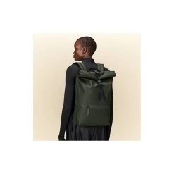 Rains Sac à Dos Rolltop Rucksack 48 Cm Green 11 Rains Sac à Dos Rolltop Rucksack 48 Cm Green -Delsey Paris Magasin sac a dos rolltop rucksack 48 cm green 4