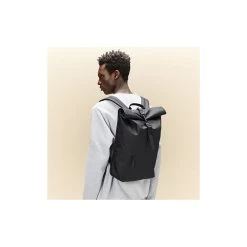 Rains Sac à Dos Rolltop Rucksack 48 Cm Noir 9 Rains Sac à Dos Rolltop Rucksack 48 Cm Noir -Delsey Paris Magasin sac a dos rolltop rucksack 48 cm noir 3