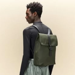 Rains Sac à Dos Rucksack 13" 42 Cm Green 7 Rains Sac à Dos Rucksack 13" 42 Cm Green -Delsey Paris Magasin sac a dos rucksack 13 42 cm green 2
