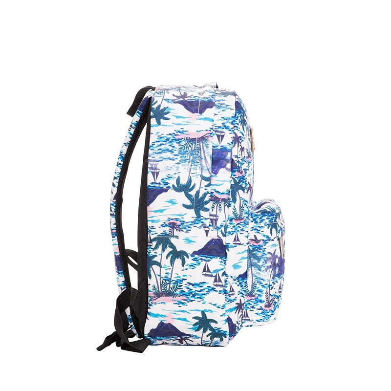 Sac à Dos Snowball 42 Cm Bleu Imprimé îles 5 Sac à Dos Snowball 42 Cm Bleu Imprimé îles – Image 3