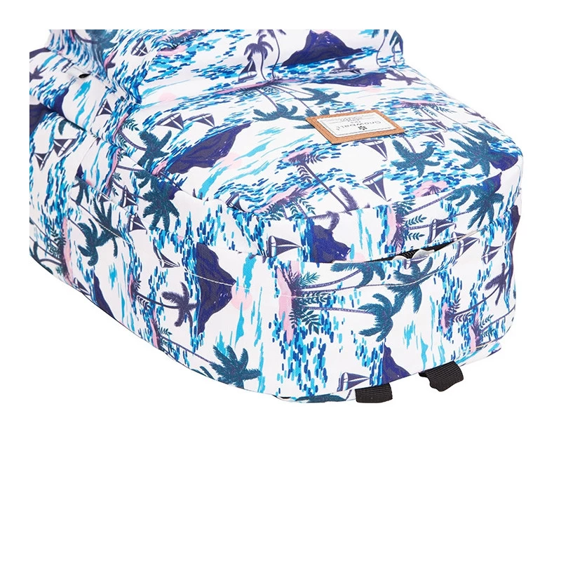 Sac à Dos Snowball 42 Cm Bleu Imprimé îles 6 Sac à Dos Snowball 42 Cm Bleu Imprimé îles – Image 4