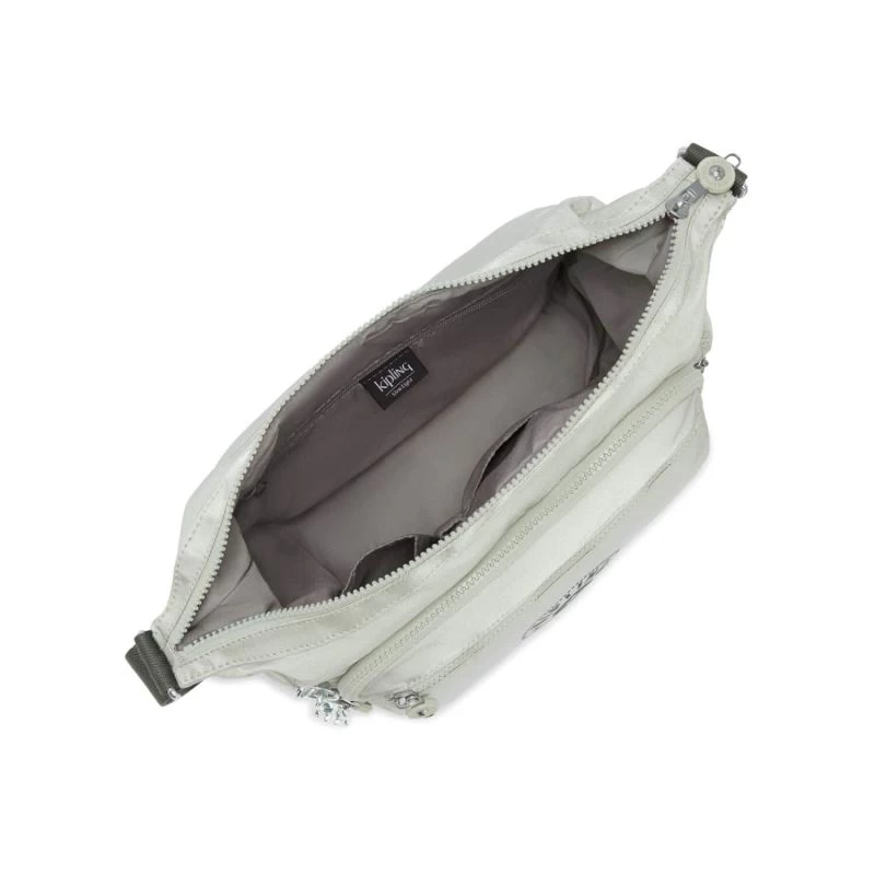 Kipling Sac à Main Gabbie 35.5 Cm Dynamic Silver 4 Kipling Sac à Main Gabbie 35.5 Cm Dynamic Silver – Image 2