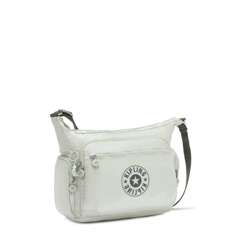 Kipling Sac à Main Gabbie 35.5 Cm Dynamic Silver 5 Kipling Sac à Main Gabbie 35.5 Cm Dynamic Silver – Image 3