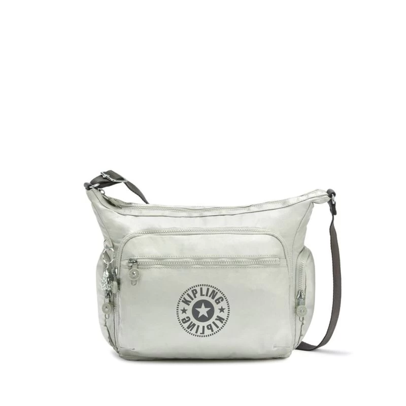 Kipling Sac à Main Gabbie 35.5 Cm Dynamic Silver 3 Kipling Sac à Main Gabbie 35.5 Cm Dynamic Silver