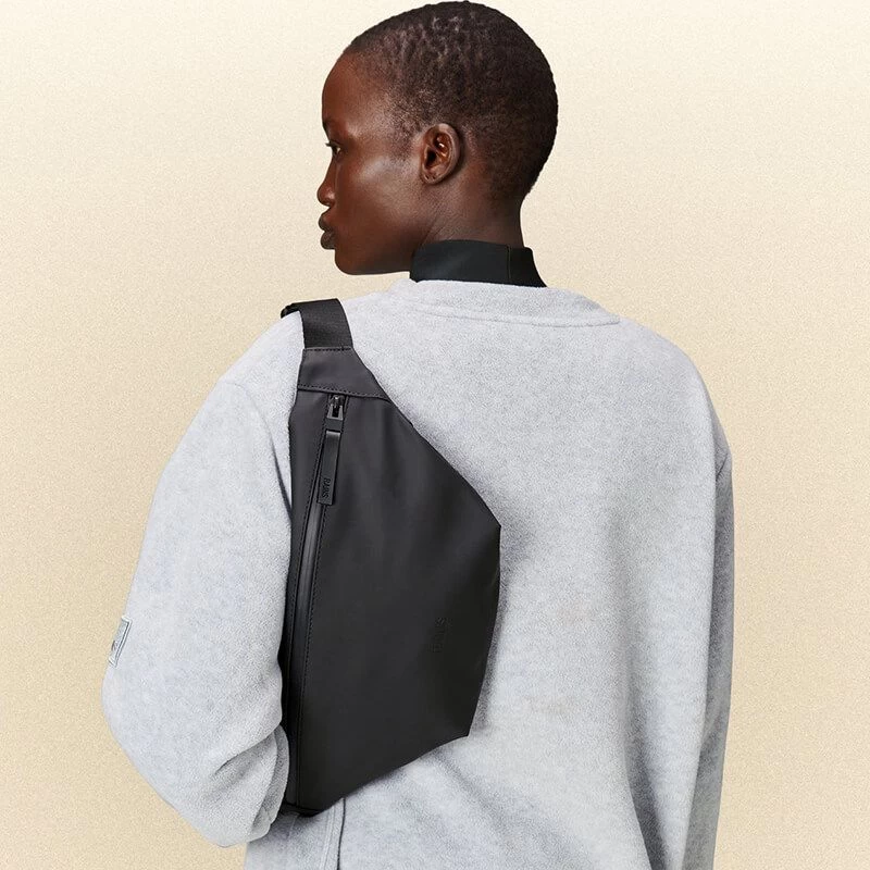 Rains Sac Banane Bum Bag 36.5 Cm Noir 5 Rains Sac Banane Bum Bag 36.5 Cm Noir – Image 3