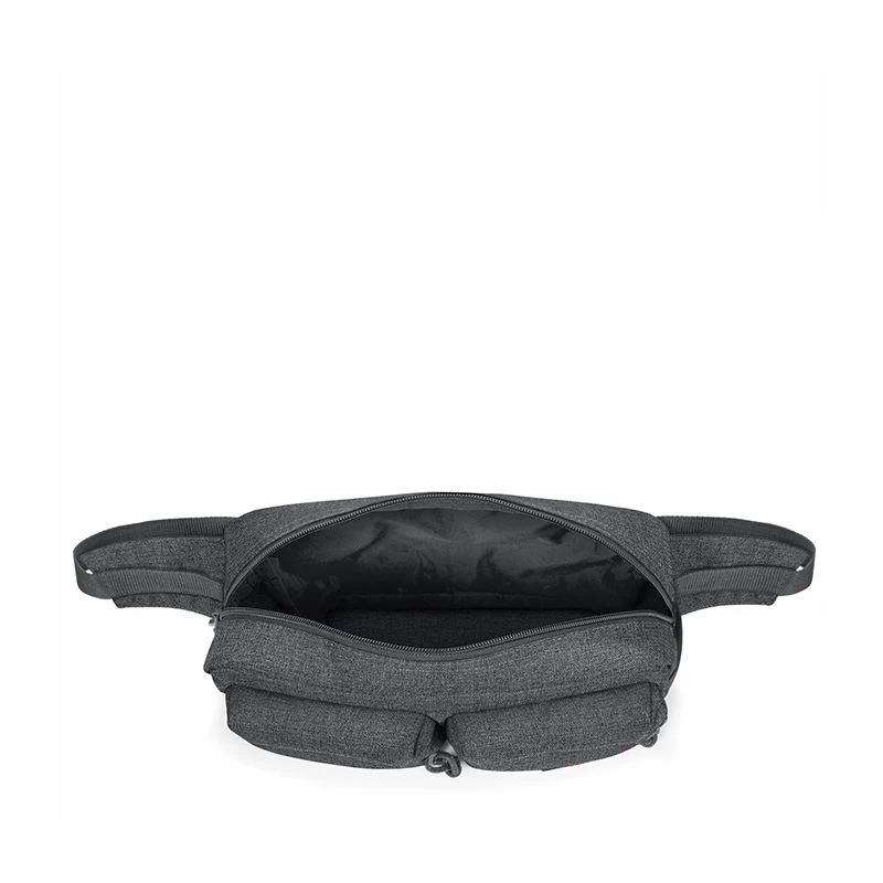 Eastpak Sac Banane Bumbag Double 5L Black Denim 4 Eastpak Sac Banane Bumbag Double 5L Black Denim – Image 2