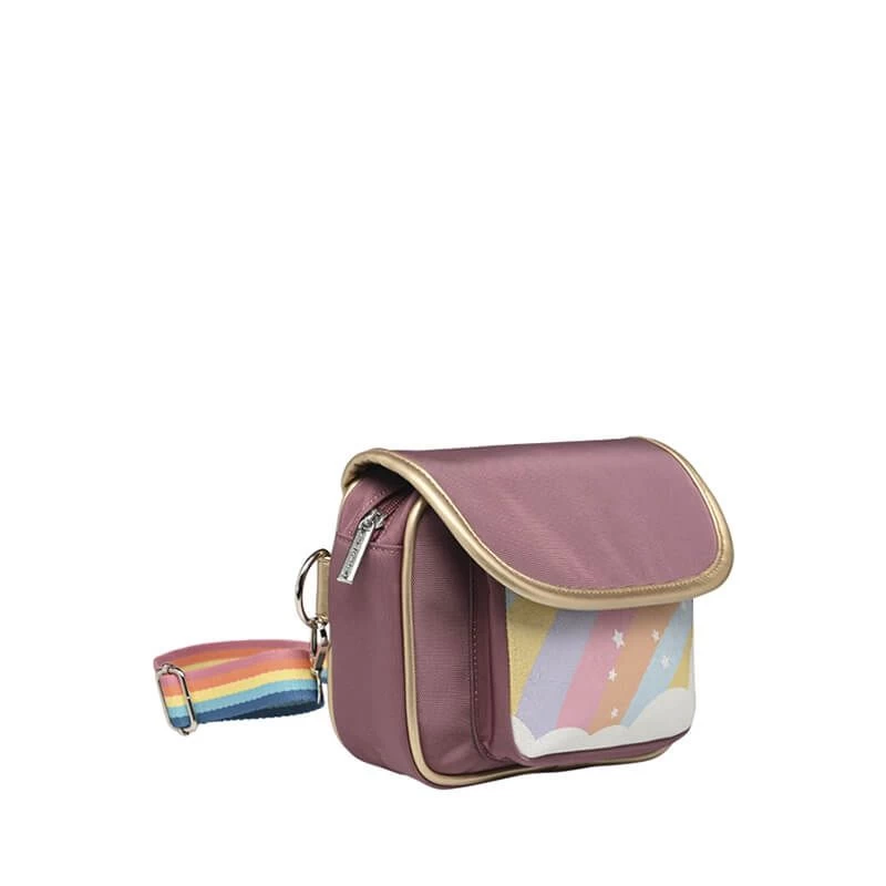 Sac Banane Carrée 20 Cm Arc-En-Ciel Étoilé Rose 4 Sac Banane Carrée 20 Cm Arc-En-Ciel Étoilé Rose – Image 2