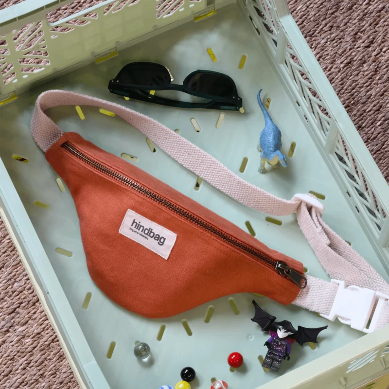 Sac Banane Enfant Augustin 27 Cm Sienne 4 Sac Banane Enfant Augustin 27 Cm Sienne – Image 2