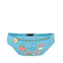 Sac Banane Fanny 21.5cm Vichy Love Blue 5 Sac Banane Fanny 21.5cm Vichy Love Blue -Delsey Paris Magasin sac banane fanny 215cm vichy love blue 1