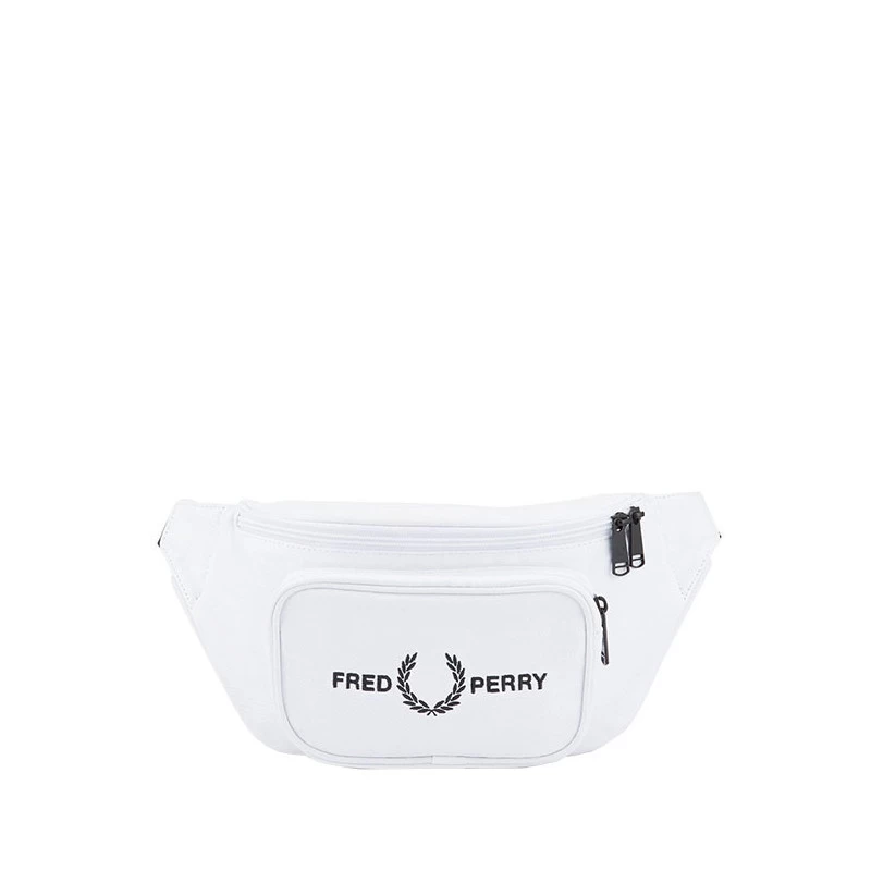 Fred Perry Sac Banane Graphic Waist Bag 4 Litres White 3 Fred Perry Sac Banane Graphic Waist Bag 4 Litres White
