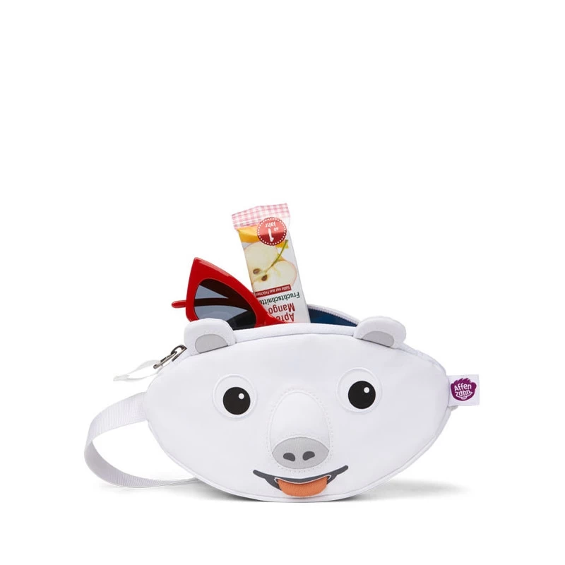 Affenzahn Sac Banane Hip Bag 21.5cm Ours Polaire 6 Affenzahn Sac Banane Hip Bag 21.5cm Ours Polaire – Image 4