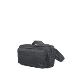 Fred Perry Sac Banane Tonal Tipped Cross Body Bag 5 Litres Black