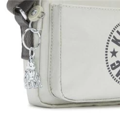 Kipling Sac Bandoulière Abanu 20cm Dynamic Silver -Delsey Paris Magasin sac bandouliere abanu 20cm dynamic silver 2