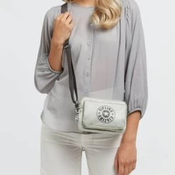 Kipling Sac Bandoulière Abanu 20cm Dynamic Silver -Delsey Paris Magasin sac bandouliere abanu 20cm dynamic silver 4