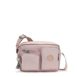 Kipling Sac Bandoulière Albena 22,5 Cm Pink Flow Emb