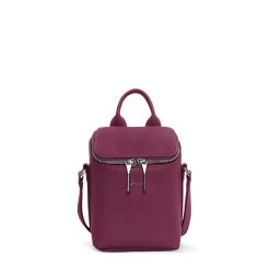 Matt & Nat Sac Bandoulière Brave Micro Purity 19,5 Cm Tarte - Violet 8 Matt & Nat Sac Bandoulière Brave Micro Purity 19,5 Cm Tarte - Violet -Delsey Paris Magasin sac bandouliere brave micro purity 195 cm tarte violet 1