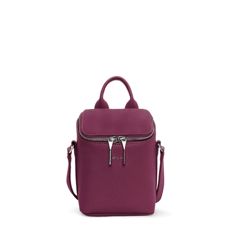 Matt & Nat Sac Bandoulière Brave Micro Purity 19,5 Cm Tarte - Violet 4 Matt & Nat Sac Bandoulière Brave Micro Purity 19,5 Cm Tarte - Violet – Image 2