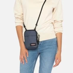 Eastpak Sac Bandoulière Buddy 0.5 Litres Crafty Jeans -Delsey Paris Magasin sac bandouliere buddy 05 litres crafty jeans 4