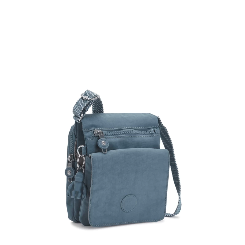 Kipling Sac Bandoulière New Eldorado 19.5cm Brush Blue 4 Kipling Sac Bandoulière New Eldorado 19.5cm Brush Blue – Image 2