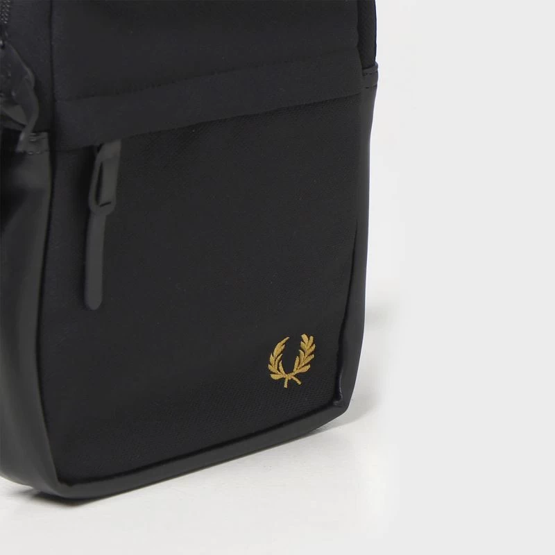 Fred Perry Sac Bandoulière Pique Side 24 Cm Black 5 Fred Perry Sac Bandoulière Pique Side 24 Cm Black – Image 3