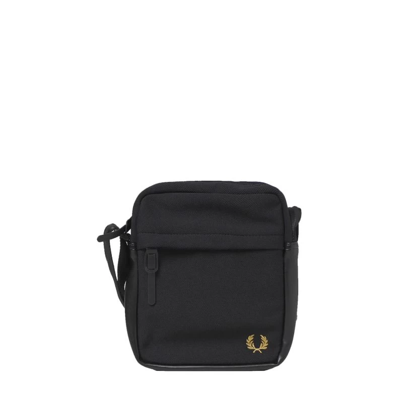 Fred Perry Sac Bandoulière Pique Side 24 Cm Black 3 Fred Perry Sac Bandoulière Pique Side 24 Cm Black
