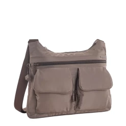 Sac Bandoulière Prairie 24 Cm Sepia/Brown -Delsey Paris Magasin sac bandouliere prairie 24 cm sepiabrown 1