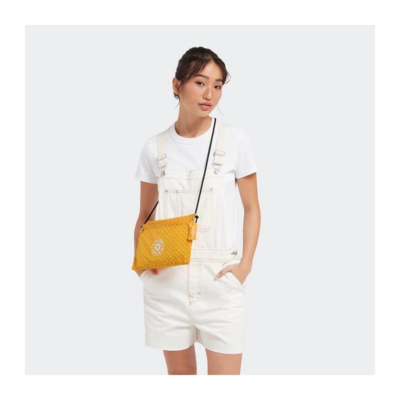Kipling Sac Bandoulière Ragu 26 Cm Soft Dot Yellow 6 Kipling Sac Bandoulière Ragu 26 Cm Soft Dot Yellow – Image 4
