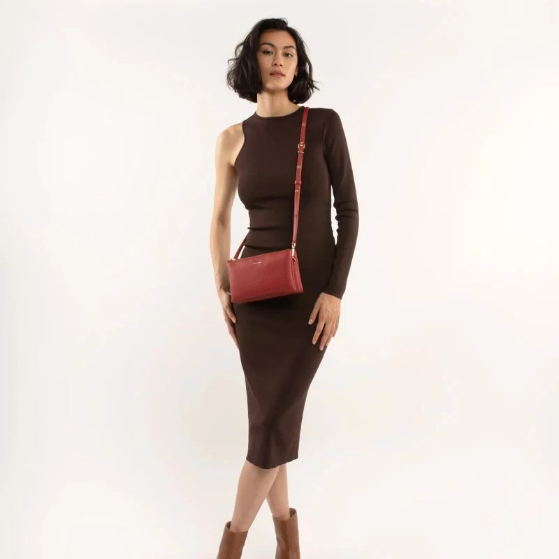 Matt & Nat Sac Bandoulière Triplet Purity 20 Cm Passion 7 Matt & Nat Sac Bandoulière Triplet Purity 20 Cm Passion – Image 5