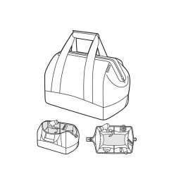 Reisenthel Sac De Voyage Allrounder M Dots -Delsey Paris Magasin sac de voyage allrounder m a pois 2