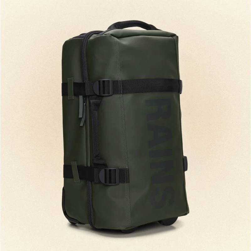Rains Sac De Voyage Cabine à Roues Texel Cabin Bag 40 L Green 5 Rains Sac De Voyage Cabine à Roues Texel Cabin Bag 40 L Green – Image 3