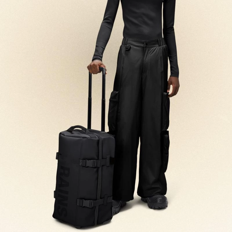 Rains Sac De Voyage Cabine à Roues Texel Cabin Bag 40 L Noir 6 Rains Sac De Voyage Cabine à Roues Texel Cabin Bag 40 L Noir – Image 4