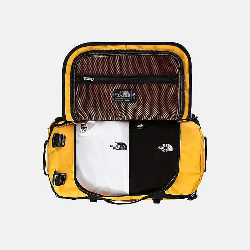 The North Face Sac De Voyage Duffel Base Camp S 50L Jaune Et Noir 4 The North Face Sac De Voyage Duffel Base Camp S 50L Jaune Et Noir – Image 2