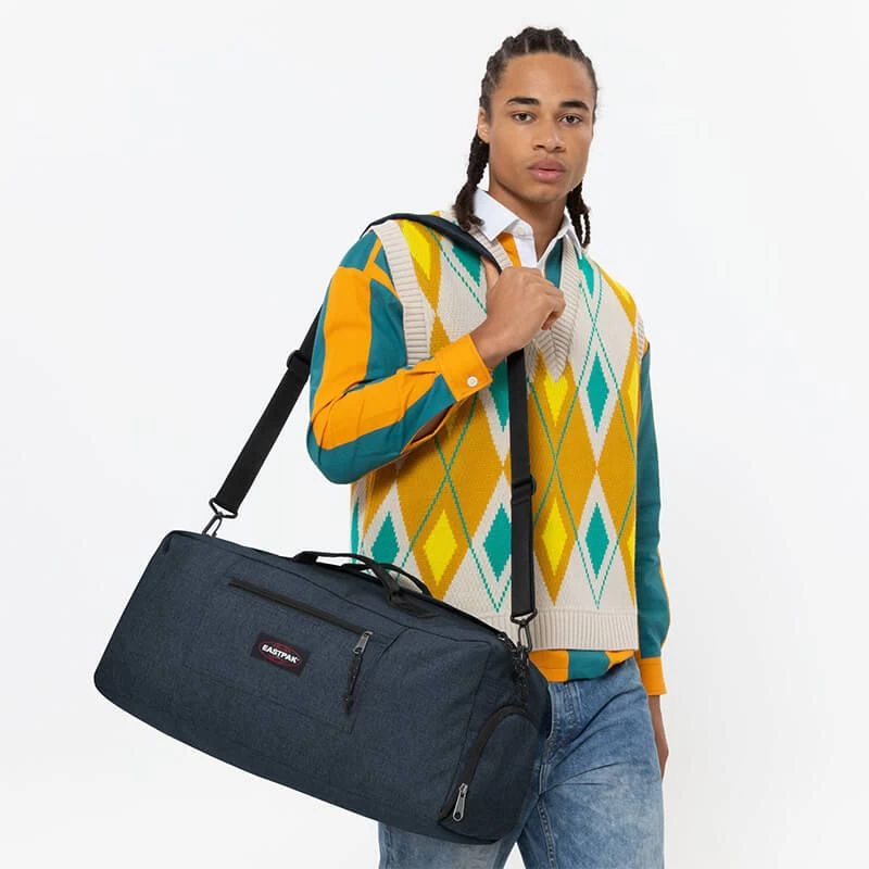 Eastpak Sac De Voyage Duffl'r M 36 Litres Triple Denim 8 Eastpak Sac De Voyage Duffl'r M 36 Litres Triple Denim – Image 6