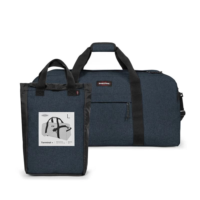 Eastpak Sac De Voyage Terminal + 96 Litres Triple Denim 3 Eastpak Sac De Voyage Terminal + 96 Litres Triple Denim
