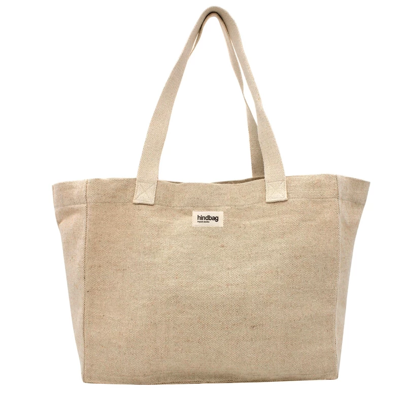 Sac Shopping Claude 40cm Jute 4 Sac Shopping Claude 40cm Jute – Image 2