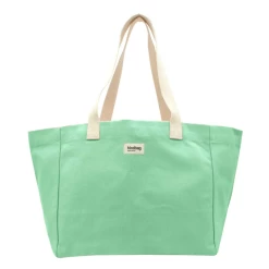 Sac Shopping Claude 40cm Menthe Glacée
