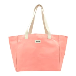 Sac Shopping Claude 40cm Pêche Melba