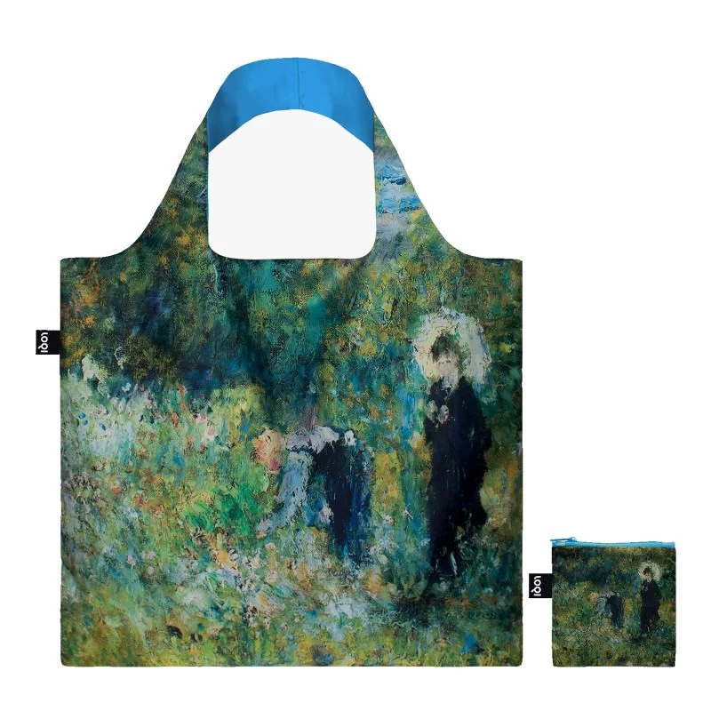 Sac Shopping Pliable Avec Pochette Zip 50cm Femme Avec Parasol Dans Un Jardin De Pierre-Auguste Renoir 3 Sac Shopping Pliable Avec Pochette Zip 50cm Femme Avec Parasol Dans Un Jardin De Pierre-Auguste Renoir