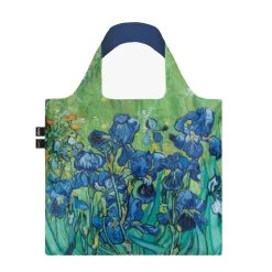 Sac Shopping Pliable Avec Pochette Zip 50cm Irises From Vincent Van Gogh -Delsey Paris Magasin sac shopping pliable avec pochette zip 50cm irises from vincent van gogh 1