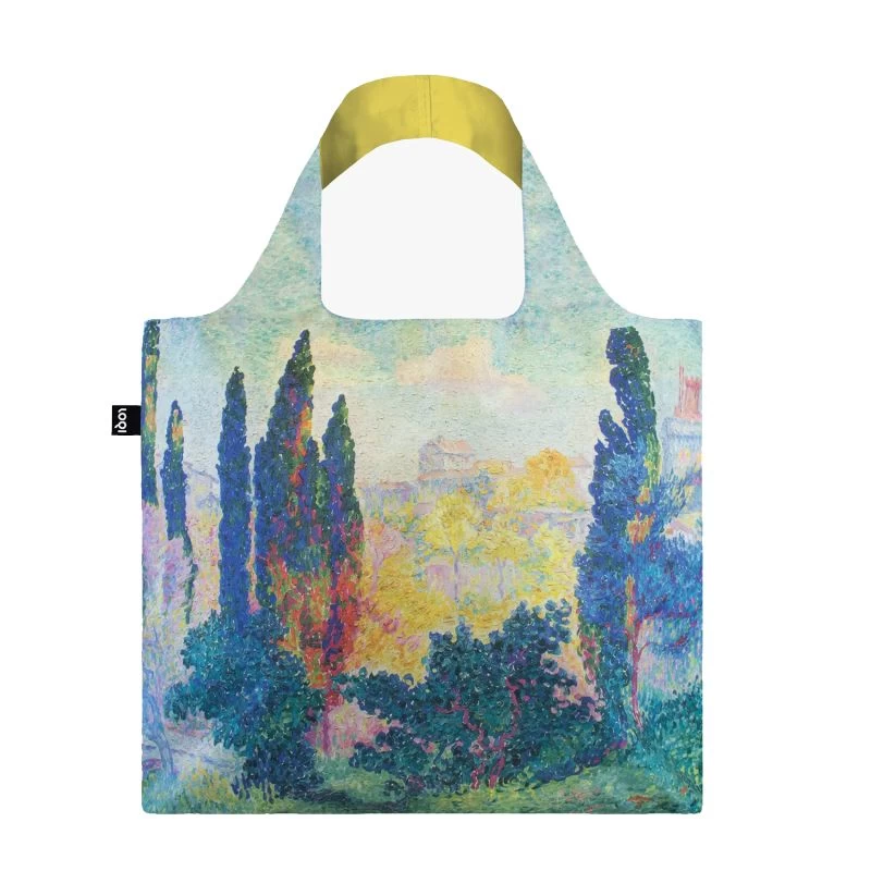 Sac Shopping Pliable Avec Pochette Zip 50cm Les Cyprès à Cagnes De Henri Edmond Cross 4 Sac Shopping Pliable Avec Pochette Zip 50cm Les Cyprès à Cagnes De Henri Edmond Cross – Image 2