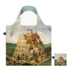 Sac Shopping Pliable Avec Pochette Zip 50cm The Tower Of Babel From Pieter Bruegel -Delsey Paris Magasin sac shopping pliable avec pochette zip 50cm the tower of babel from pieter bruegel