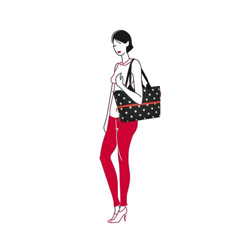 Reisenthel Sac Shopping Shopper E1 Extensible 50 Cm Mixed Dots 6 Reisenthel Sac Shopping Shopper E1 Extensible 50 Cm Mixed Dots – Image 4