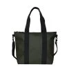 Rains Sac Shopping Tote Bag Mini 36 Cm Green -Delsey Paris Magasin sac shopping tote bag mini 36 cm green