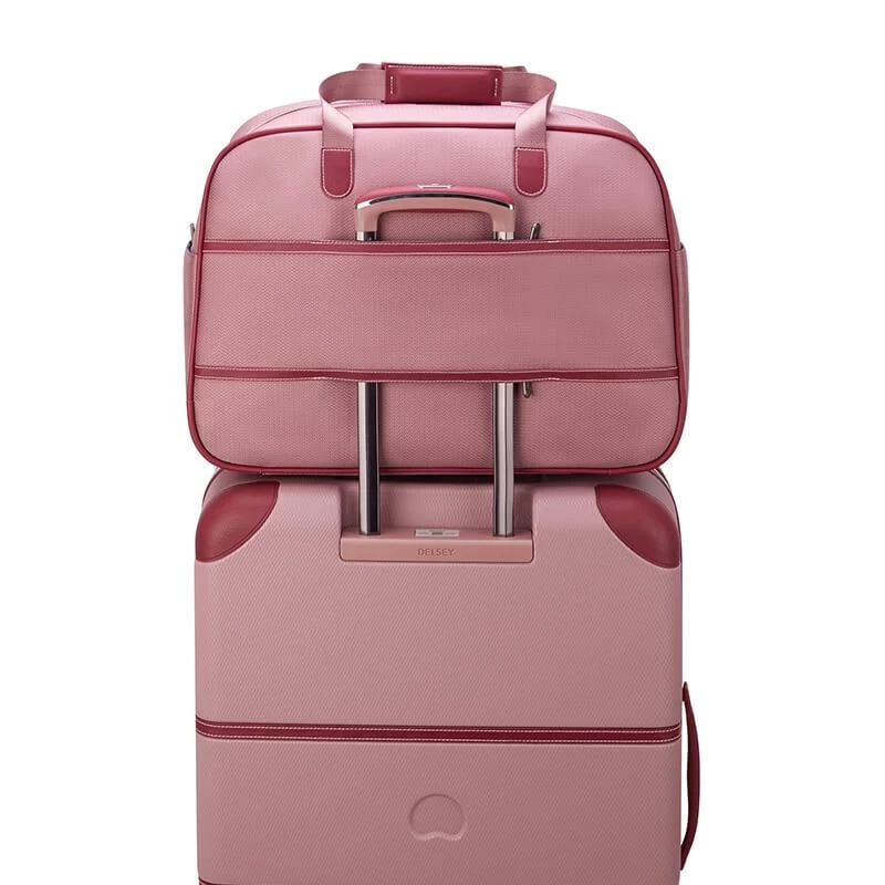 Delsey Paris Sac Week-end Cabine Châtelet Air 2.0 51 Cm Rose 7 Delsey Paris Sac Week-end Cabine Châtelet Air 2.0 51 Cm Rose – Image 5