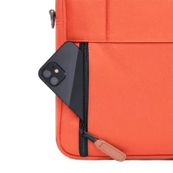 Cabaïa Sacoche Ordinateur 15 Pouces Bogota Orange -Delsey Paris Magasin sacoche ordinateur 15 pouces bogota orange 4