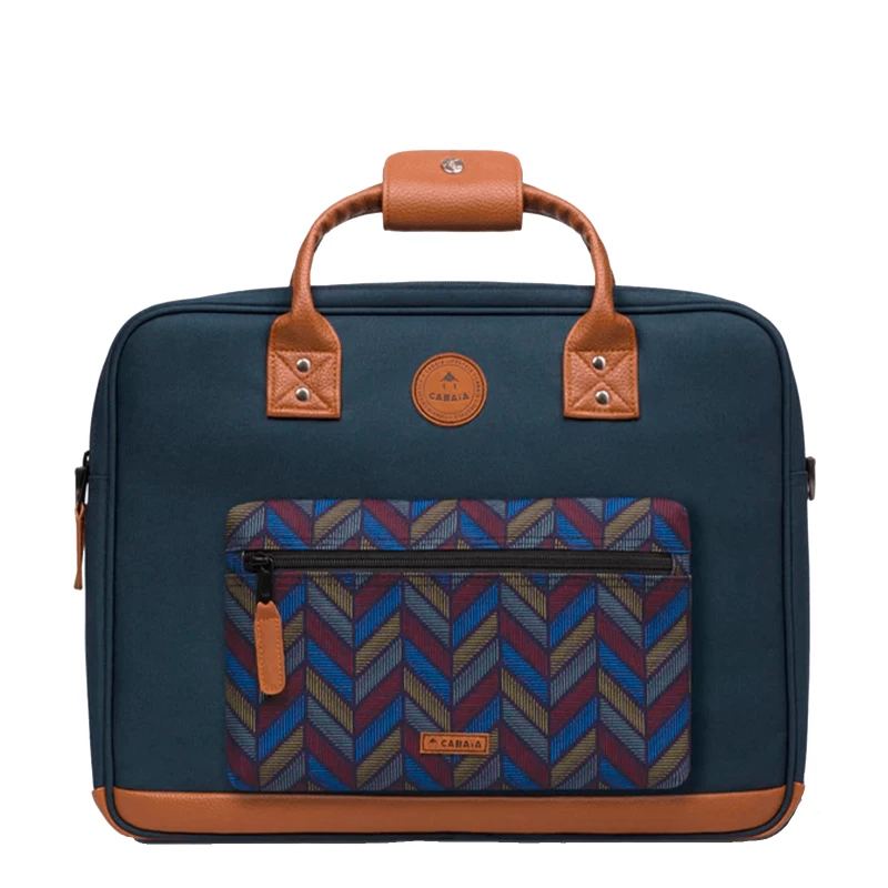 Cabaïa Sacoche Ordinateur 15 Pouces Chicago Bleu 4 Cabaïa Sacoche Ordinateur 15 Pouces Chicago Bleu – Image 2